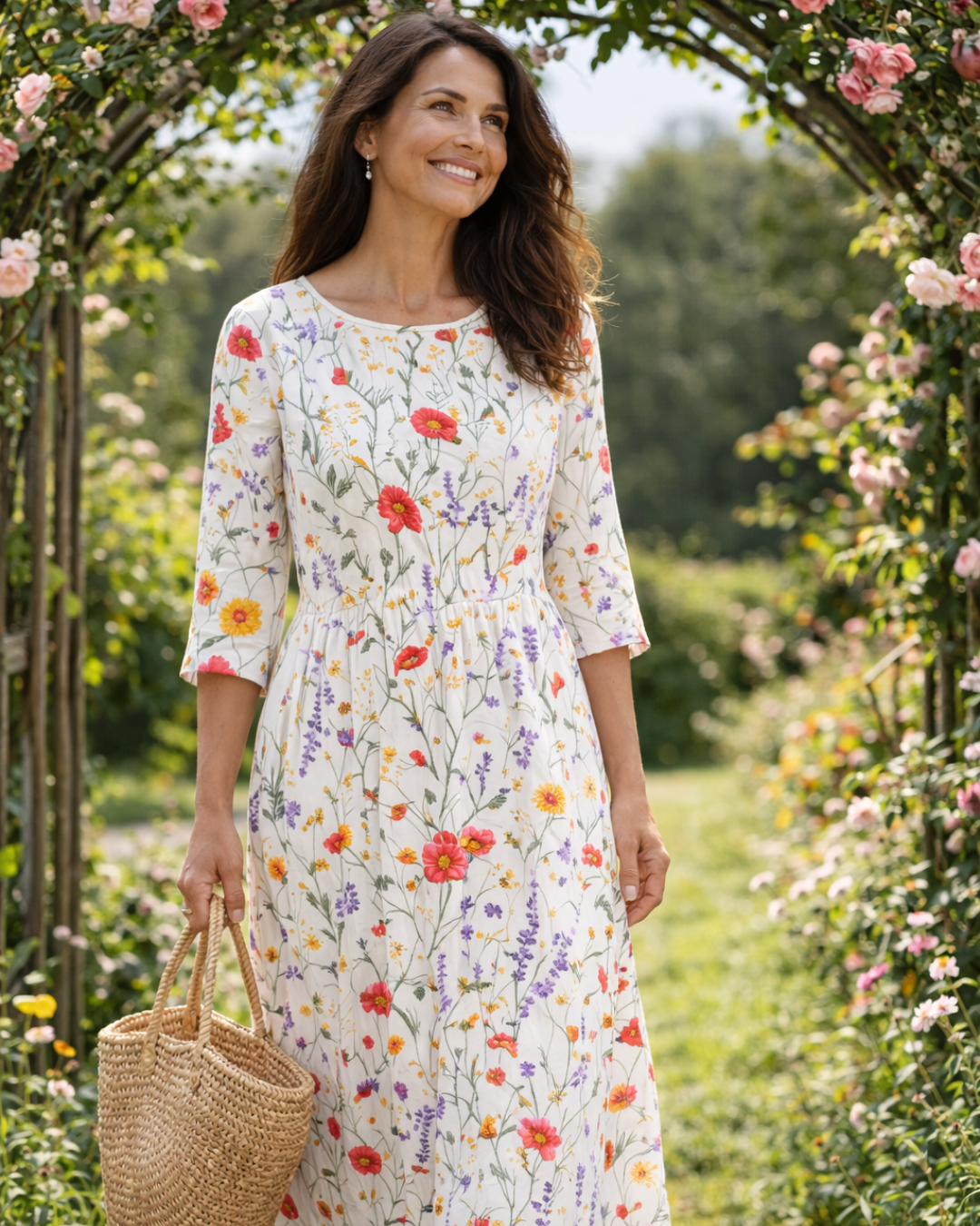 Nicole | Elegant Floral Dress
