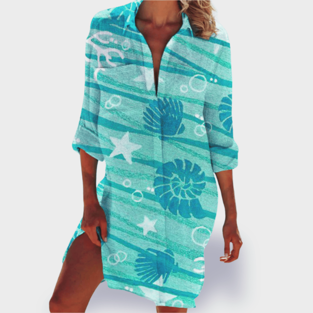 BRIGITTE | COLOURFUL AND LIGHTWEIGHT SUMMER DRESS