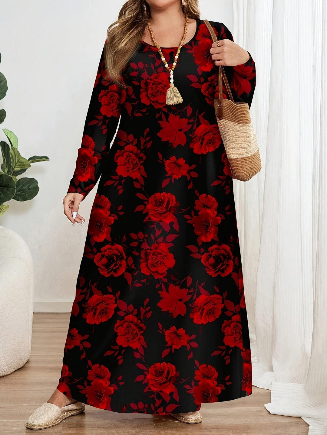 GRACE | FLORAL MAXI DRESS