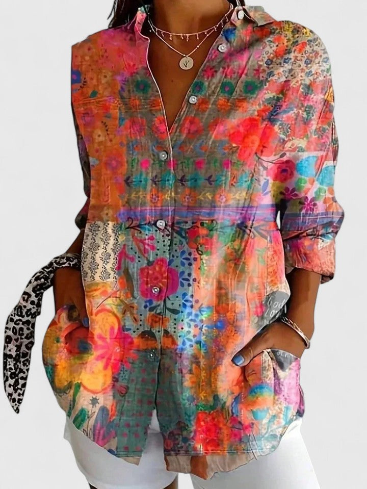 Button-Up Blouse
