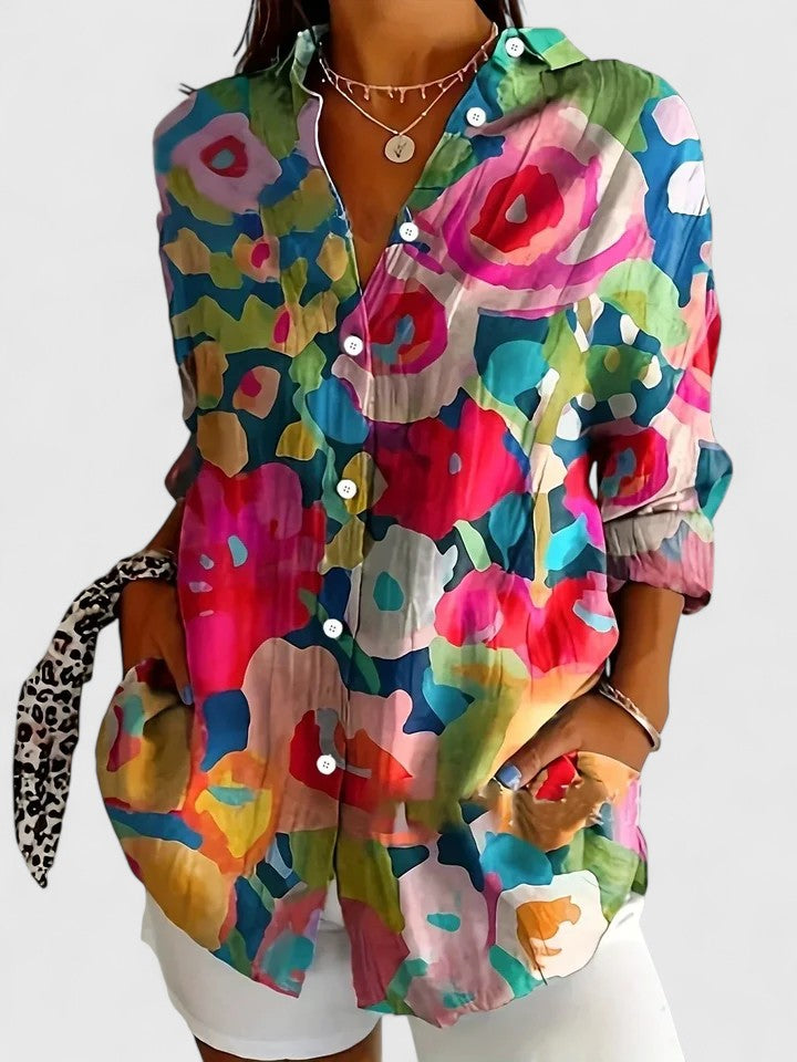 Button-Up Blouse