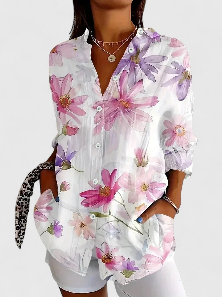Button-Up Blouse